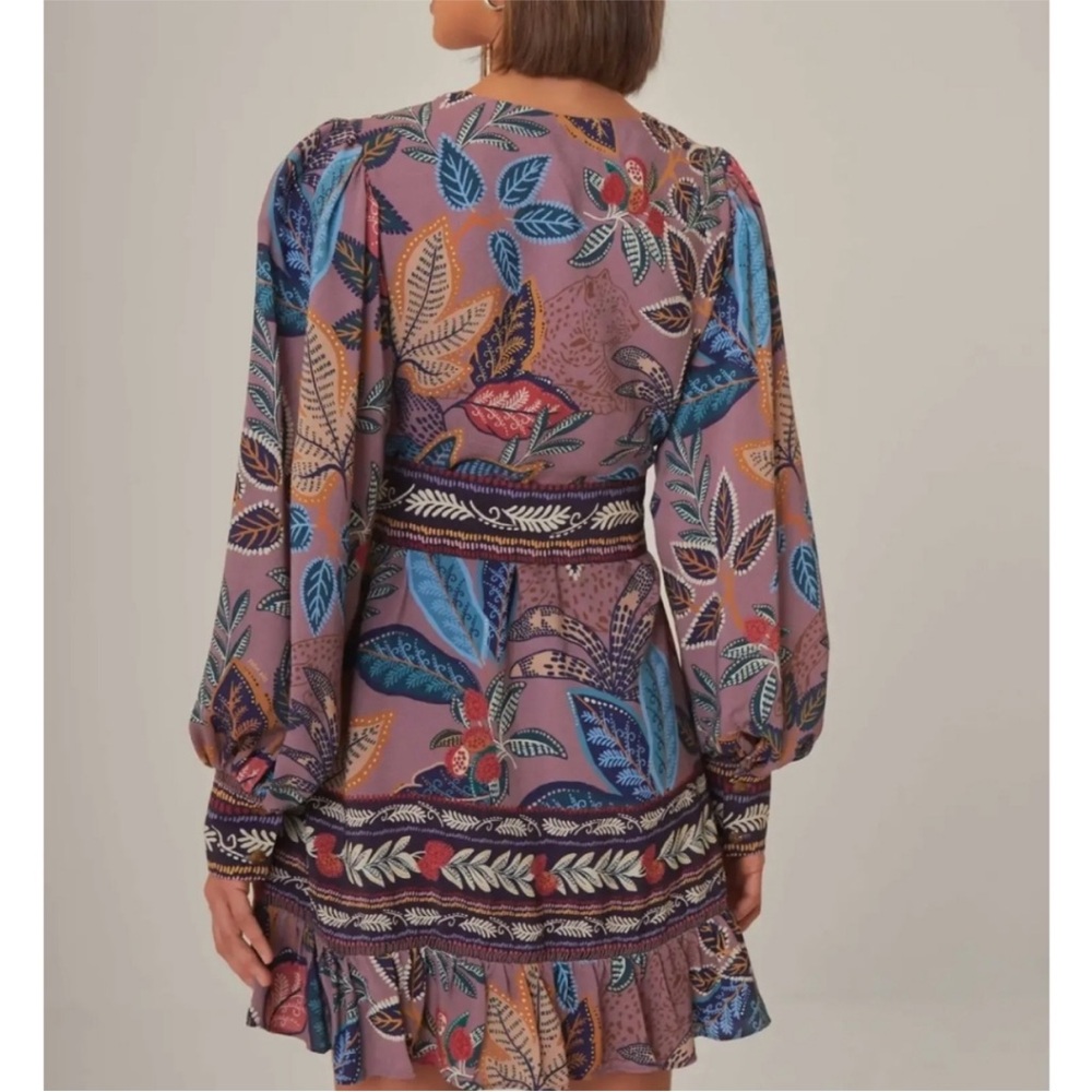 Farm Rio Wild Night Floral Dress - Picture 2 of 6